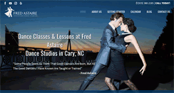 Desktop Screenshot of danceincary.com